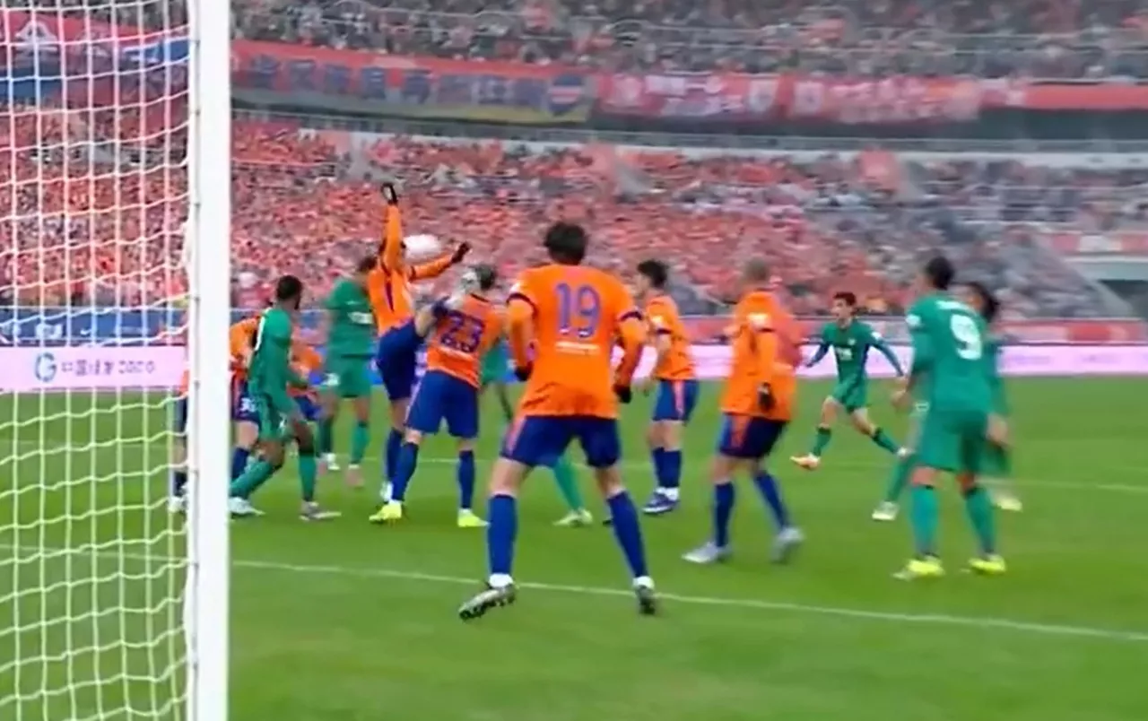 足协评议确认泰山国安战漏判点球 VAR未介入属错误