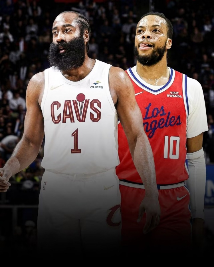 换队效应数据化呈现：哈登快船13胜4负 加兰骑士6胜3负