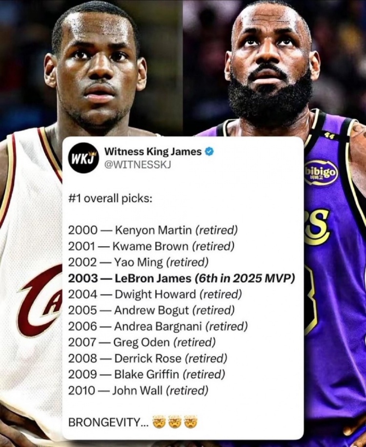 时代印记 新世纪前11位状元仅詹姆斯仍在征战 时代印记 新世纪前11位状元仅詹姆斯仍在征战