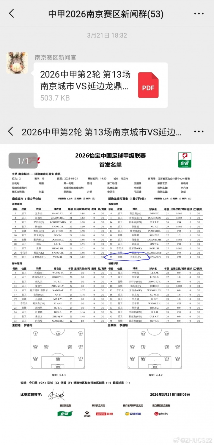 中甲签证风波全记录 乔瓦尼三进名单终未登场 中甲签证风波全记录 乔瓦尼三进名单终未登场
