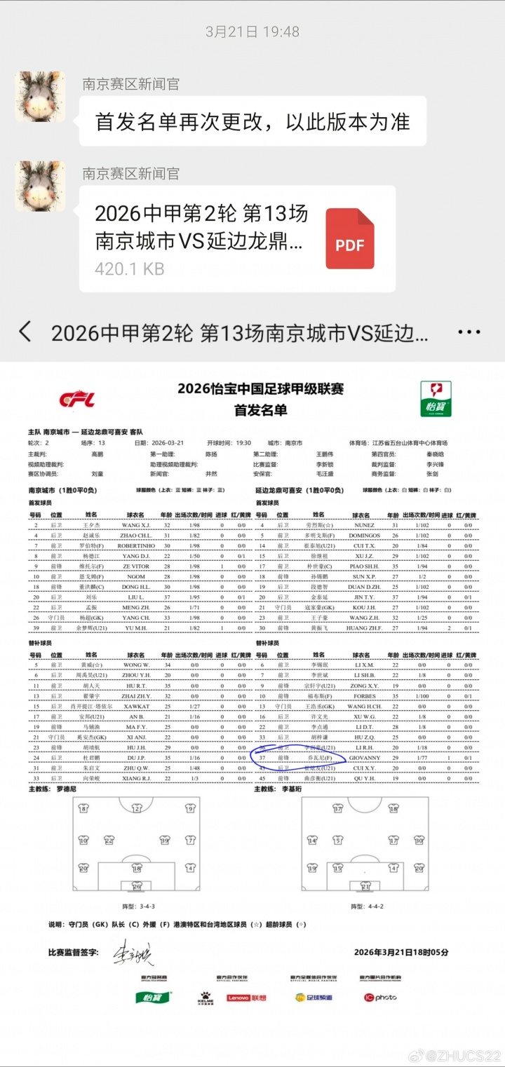 中甲签证风波全记录 乔瓦尼三进名单终未登场 中甲签证风波全记录 乔瓦尼三进名单终未登场