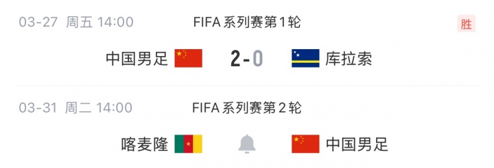 国字号五线作战 成年队胜库拉索 青年梯队全面热身