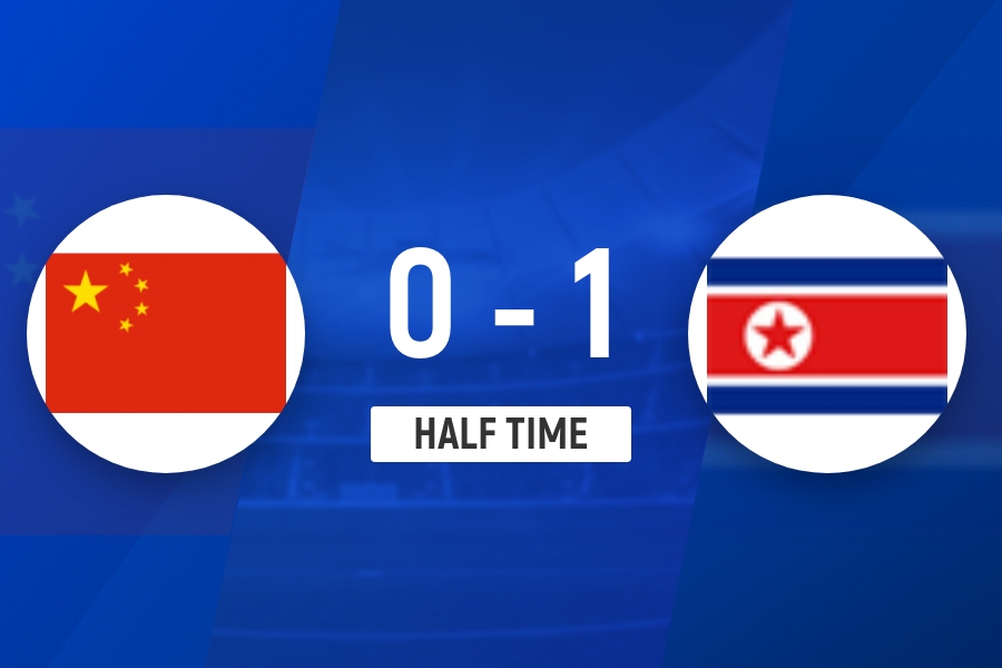 U23国足半场零射正落后朝鲜 李光明补射破门彭啸伤退 U23国足半场零射正落后朝鲜 李光明补射破门彭啸伤退