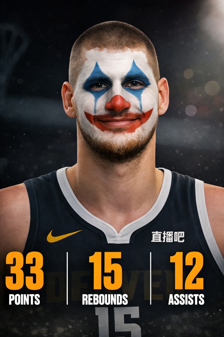 约基奇四日三战连取大三双 近三场合计79分53板48助