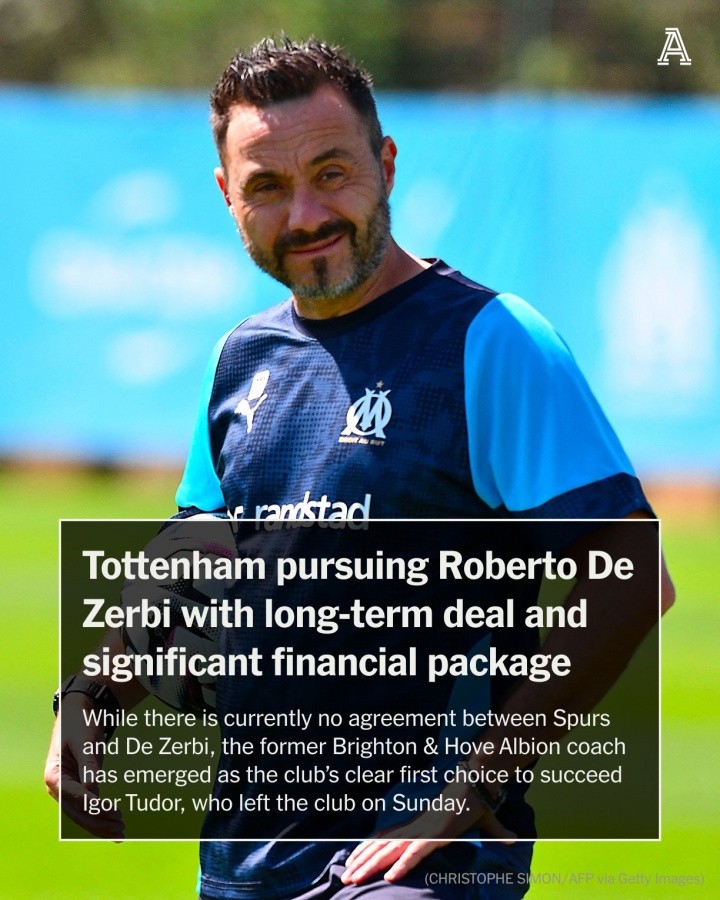 热刺锁定德泽尔比 高薪长约已递出 热刺锁定德泽尔比 高薪长约已递出