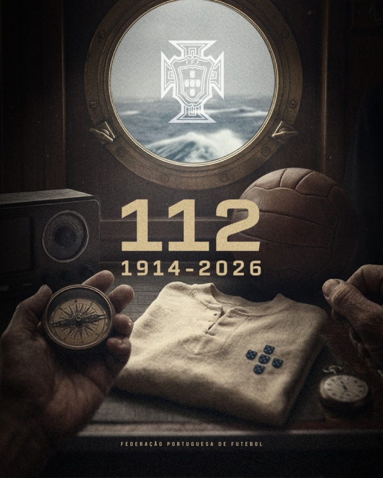 葡萄牙足协成立112周年 C罗社媒展示国家队三冠荣誉