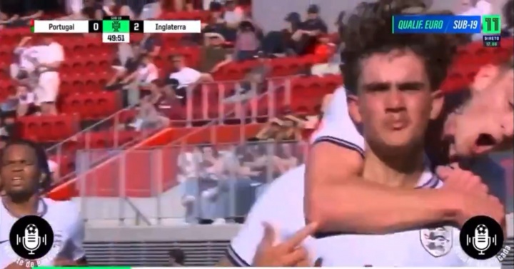 16岁枪手新星半场奔袭破门 独造三球率英格兰U19大胜葡萄牙