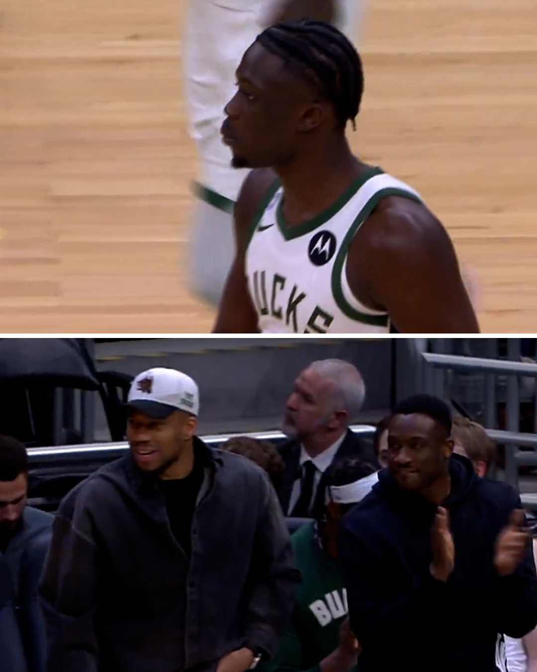 字母三兄弟同队创历史 雄鹿轻取独行侠