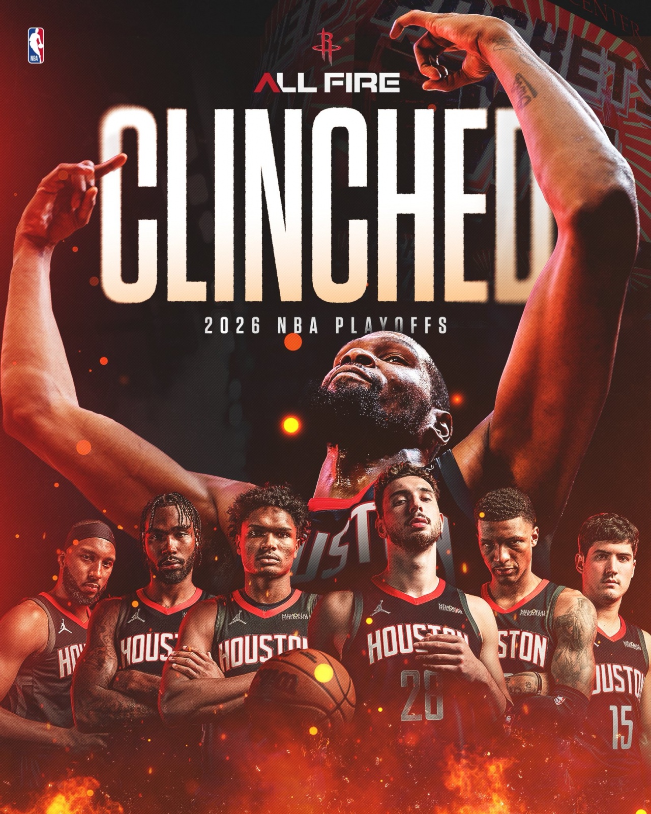 火箭提前锁定西部前六 连续两年直通季后赛 火箭提前锁定西部前六 连续两年直通季后赛