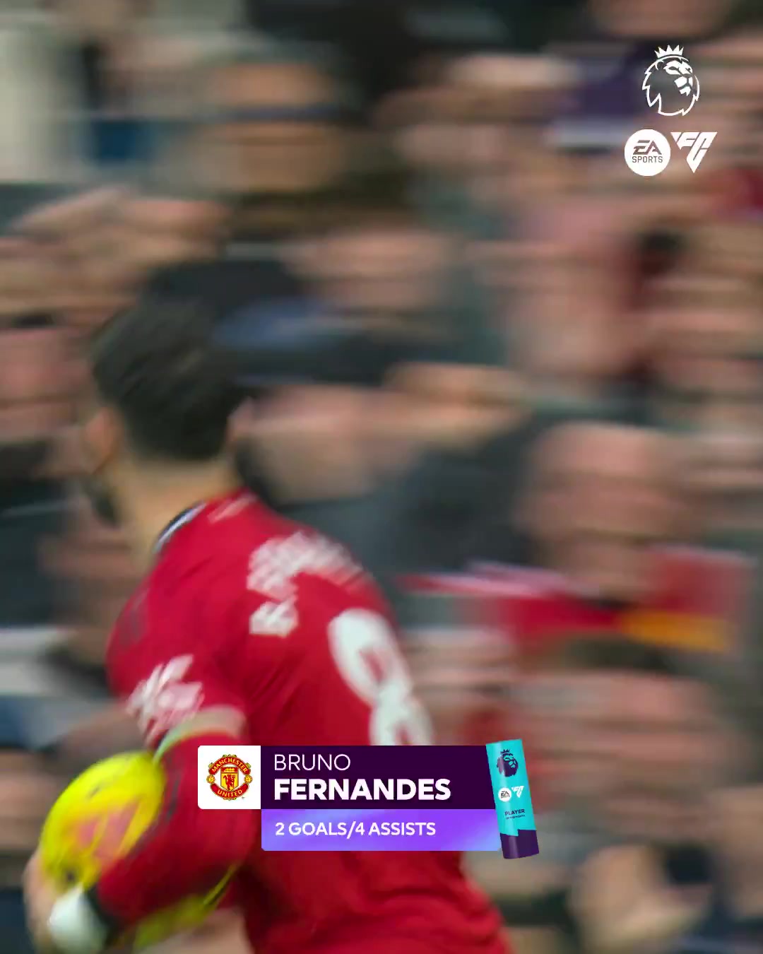 B费三月两球四助 第六次荣膺英超月最佳追平C罗杰拉德 B费三月两球四助 第六次荣膺英超月最佳追平C罗杰拉德