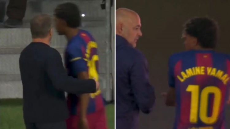 亚马尔赛后愤怒离场 七射未果叠加场外辱骂 亚马尔赛后愤怒离场 七射未果叠加场外辱骂