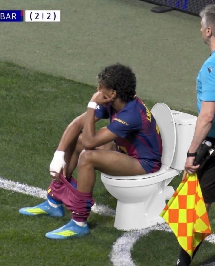 巴萨欧冠出局后场外风波 皇马小将帕斯点赞嘲讽亚马尔梗图