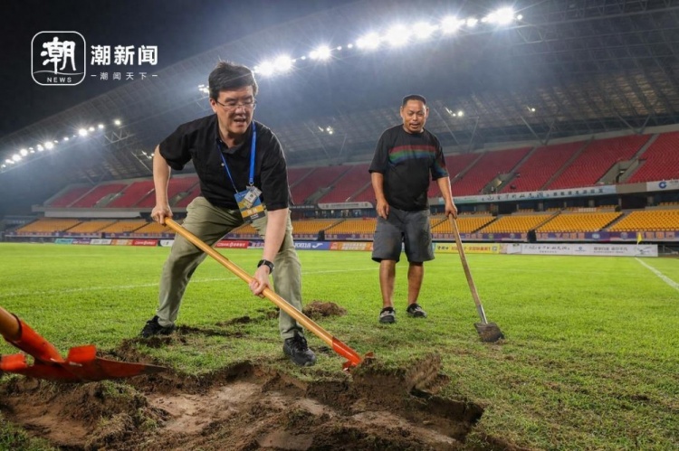 96小时草坪逆袭:金华体育场从受损草皮到国际级只差一个团队
