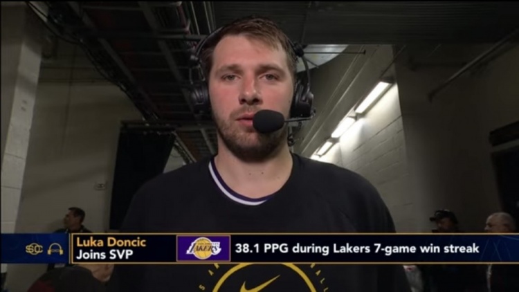 东契奇40+准三双后谈西部格局:若不信就不该在这