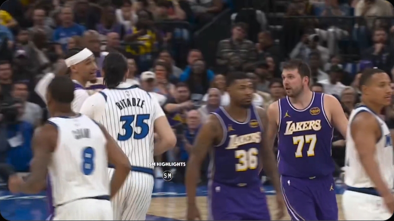 东契奇指控比塔泽辱骂家人 后者坚决否认 湖人已就技犯提出上诉