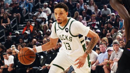 [腾讯全场集锦]🏀雄鹿击落太阳 罗林斯26+10+7 杰伦·格林24分 布克17中4